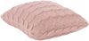 Present Time Kissen Cable Knitted Cotton Soft Pink (45x45 cm) PT4038PI Bild 2