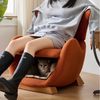 BlingBin Loungesessel haustierfreundlicher Loungesessel (1-St, mit integrierter Tierhöhle für Katzen und kleine Hunde), kratzfestem Stoff und stabilem Holzrahmen Bild 2