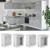 Küchenunterschrank R-Line Beton 60 cm mit Schublade, AP Anthrazit Vicco Bild 2