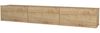 Fernsehschrank Vihti 180x31x29,5cm Eiche [en. casa] Bild 3