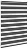 vidaXL Doppelrollo Schwarz 95x100 cm Stoffbreite 90,9 cm Polyester 4014208 Bild 4