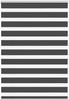 vidaXL Doppelrollo Schwarz 95x100 cm Stoffbreite 90,9 cm Polyester 4014208 Bild 1