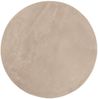 vidaXL Teppich HUARTE Kurzflor Weich und Waschbar Sandfarben Ø 120 cm 375067 Bild 2