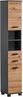 Schildmeyer Hochschrank Palermo, Holzwerkstoff, Anthrazit/Artisan Eiche Dekor, 30,3 x 23,6 x 180,9 cm (B/T/H) Bild 2