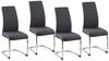 HTI-Living Freischwinger Schwingstuhl SallyC Grau (Set, 4 St), Freischwinger Esszimmerstuhl Bild 3
