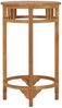 vidaXL Bartisch Ø 60 cm Massivholz Teak 49426 Bild 3