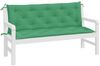 vidaXL Gartenbank-Auflagen 2 Stk. Grün 150x50x7 cm Oxford-Gewebe 361702 Bild 4