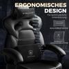 GTPLAYER Gaming-Stuhl Gamer Sessel Gamer Stuhl mit Fußstütze Lendenkissen Kopfstütze, Verstellbaren Armlehnen mit Fußstütze Gamingstuhl 150 Kg Drehbarer Bild 3