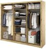 Compleo Kleiderschrank ARTI 02 mit 2 Aufhänger, 3-türig, Schwebetürenschrank mit Spiegel Bild 3