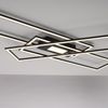 Leuchten Direkt LED CCT 'Asmin' Deckenleuchte, dimmbar, schwarz 99x69,5 cm Bild 4