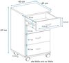 VOGL Möbelfabrik Rollcontainer 1191-1, (1 St) Bild 3