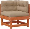 vidaXL Garten-Lounge-Set 7 pcs Wachsbraun Massives Kiefernholz 3418071 Bild 4