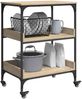 vidaXL Küchentrolley Sonoma-Eiche 60 x 41 x 80,5 cm Holzwerkstoff 883026 Bild 3