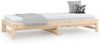Tagesbett Ausziehbar 2x(90x200) cm Massivholz Kiefer [820427] Bild 5