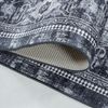 Waschbarer Teppich Federico rechteckig - 120x170 cm - Schwarz Bild 5