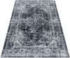 Waschbarer Teppich Federico rechteckig - 120x170 cm - Schwarz Bild 3