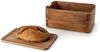 Continenta Brotkasten Brotbox aus Akazienholz, Akazienholz, (1-tlg) Bild 1