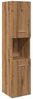 vidaXL Bad-Hängeschrank Artisan-Eiche 30x30x130 cm Holzwerkstoff 856222 Bild 2