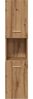 vidaXL Bad-Hängeschrank Artisan-Eiche 30x30x130 cm Holzwerkstoff 856222 Bild 5