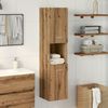 vidaXL Bad-Hängeschrank Artisan-Eiche 30x30x130 cm Holzwerkstoff 856222 Bild 3