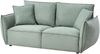 Sofa 3-Sitzer KUNES Stoff Hellgrün Bild 4