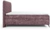 Boxspringbett Schlafzimmerbett TRIANA 160x200cm Stoff Trenza Altrosa Bild 2
