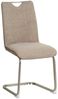 HTI-Living Freischwinger Schwingstuhl Taupe/Antikhellbraun 2er Set Emrys (Set, 2 St), Esszimmerstuhl Küchenstuhl Besucherstuhl Bild 3