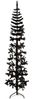 vidaXL Künstlicher Halb-Weihnachtsbaum Ständer Schlank Schwarz 240 cm 344578 Bild 3