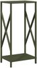 vidaXL Brennholzregal Olivgrün 34x25x70 cm Kaltgewalzter Stahl 864322 Bild 2