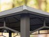 Gartenpavillon 4x4 m Stahldach Hardtop ohne Seitenteile, Pfosten 9x9 cm Bild 3