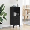 vidaXL Sideboard Schwarz Eichen-Optik 34 x 34,5 x 90 cm Holzwerkstoff 880954 Bild 4