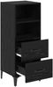 vidaXL Sideboard Schwarz Eichen-Optik 34 x 34,5 x 90 cm Holzwerkstoff 880954 Bild 5