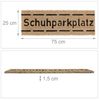 Relaxdays Kokos Fußmatte Schuhparkplatz schmal Bild 5