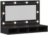 vidaXL Spiegelschrank mit Regal Schwarz Eichen-Optik 90 x 31,5 x 62 cm 862781 Bild 5