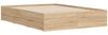vidaXL Bettgestell mit Schubladen Sonoma-Eiche 135x190cm Holzwerkstoff 3207310 Bild 4