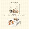 Montegoni Wandsticker Wandsticker Tiere Kinderzimmer Cartoon 2er Set Selbstklebend 30x60 cm (Deko Set, 2er Set Wandsticker), Selbstklebend, Semi-matt, Einfache Montage, Kreative Deko, Tiermotive Bild 2