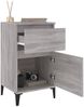 vidaXL Nachttisch Grau Sonoma 40x35x70 cm 819720 Bild 5