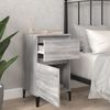 vidaXL Nachttisch Grau Sonoma 40x35x70 cm 819720 Bild 3