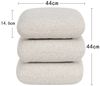Duhome Hocker (9272D1), Bouclé Stoff, 360° Drehbar, Modern Bild 3