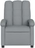 vidaXL Relaxsessel Hellgrau Stoff 371727 Bild 3