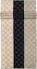 JOOP! Saunatuch Cornflower Stripes Frottierkollektion - Walkfrottier Schwarz/Taupe 80x200cm Bild 5