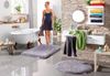 Möve Badematte Superwuschel, Badvorleger, Badezimmer Teppich, Höhe 40 mm, rutschhemmend beschichtet, schnell trocknend, strapazierfähig, fußbodenheizungsgeeignet, Polyester, halbrund, Mikrofaser-Badematte, Badteppich, rechteckig, rund & als 3-tlg. Set Bild 4