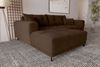 99rooms Massimo Ecksofa Cordstoff POSO Braun mit Schlaffunktion Links Bild 2