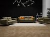 Beautysofa Polstergarnitur im modernen Stil auf hohen Metallbeinen VENEZIA, (Sessel + 2-Sitzer Sofa + 3-Sitzer Sofa im modernes Design), mit Metallbeine, Couchgarnituren aus Velours Bild 5