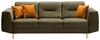 Beautysofa Polstergarnitur im modernen Stil auf hohen Metallbeinen VENEZIA, (Sessel + 2-Sitzer Sofa + 3-Sitzer Sofa im modernes Design), mit Metallbeine, Couchgarnituren aus Velours Bild 3