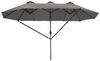 tectake Sonnenschirm Ampelschirm Silia 460x270cm mit 3 Winddächern, geeignetes Set für Terrasse oder Garten, Parasol inkl. Windsicherung und Schutzhülle, 460 x 270 cm Bild 4