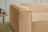 KAWOLA Sofa CARMO Ecksofa Stoff creme mit Hocker Recamiere rechts 68 x 191 x 306 cm Bild 4
