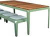Bended Table Wood 220cm Blassgrün Bild 4