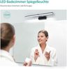 EMKE LED Spiegelleuchte Spiegellampen für das bad spiegelleuchte 40cm, 200° drehbar spiegelleuchte led badSpiegelschrank Beleuchtung 6500K Schrankleuchte (Schwarz) Bild 4