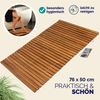 Badematte aus robustem, vorgeöltem Akazieholz Bild 4